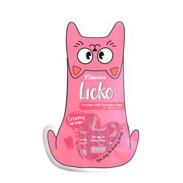 Finesse Licko Creamy Treat Chic Pumpkin Fibre 14g x 5s (5 packs)